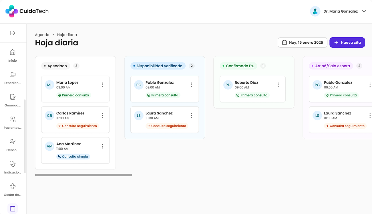 Main Platform Dashboard