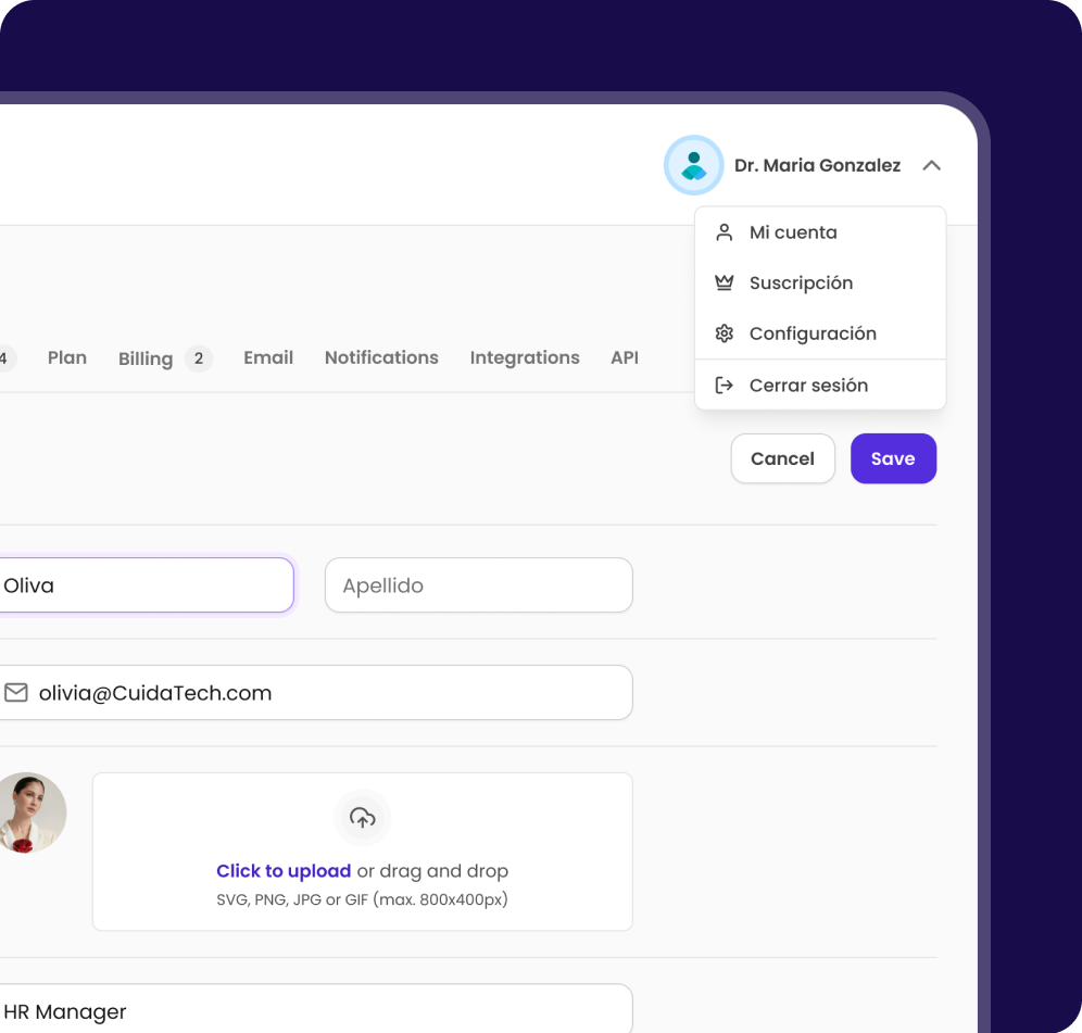 CuidaTech Platform Impact Dashboard